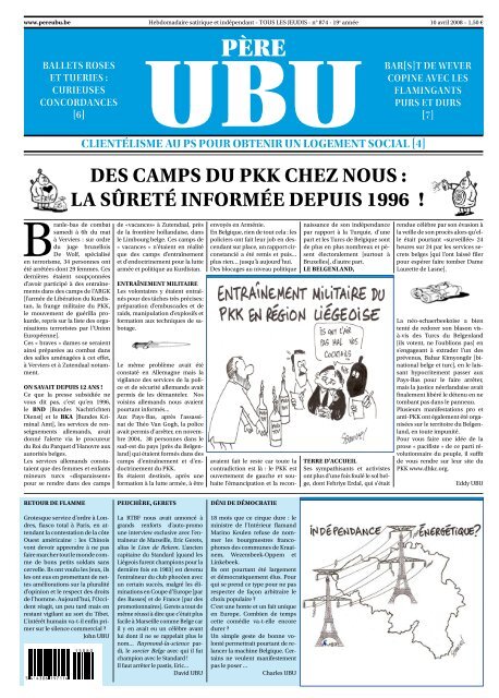 [7] Des camps Du pKK chez nous : la sÃ»retÃ© informÃ©e Depuis 1996