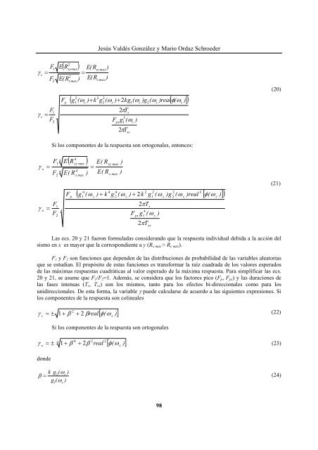 anÃ¡lisis de efectos sÃ­smicos ortogonales horizontales en terreno ...