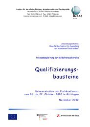 Qualifizierungsbausteine! - Bvj.nibis.de