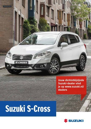 Suzuki S-Cross modelbrochure maart 2015