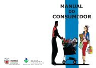 Manual do Consumidor - Procon