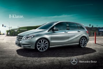 Broschüre der B-Klasse herunterladen - Mercedes-Benz Österreich