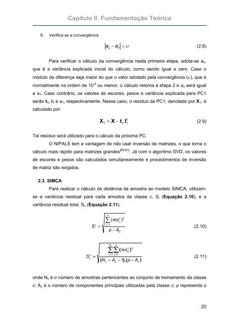 Algoritmo das Projeções Sucessivas Para Seleção de ... - PPGQ