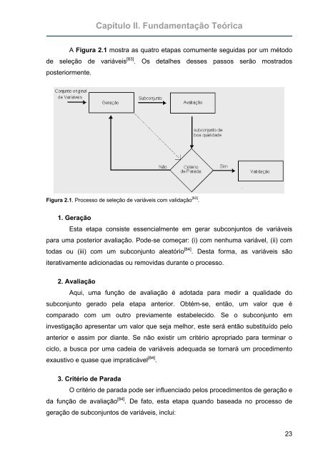 Algoritmo das Projeções Sucessivas Para Seleção de ... - PPGQ