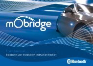 User Manual - mObridge UK