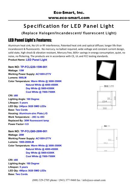 Eco 2024 led inc