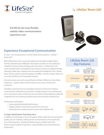 LifeSize Communications Room 220 Datasheet.pdf