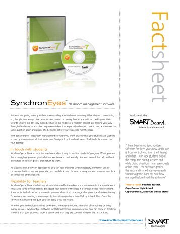 Synchroneyes Product Brochure - Rapid Technologies