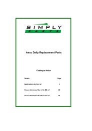 Iveco Daily Replacement Parts - Simply-Parts