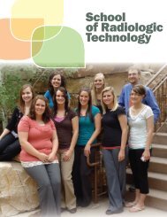 School of Radiologic Technology - Regional West Medical Center