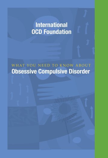 International OCD Foundation Obsessive Compulsive Disorder