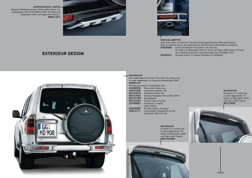 EXtEriEur DEsiGN - Mitsubishi