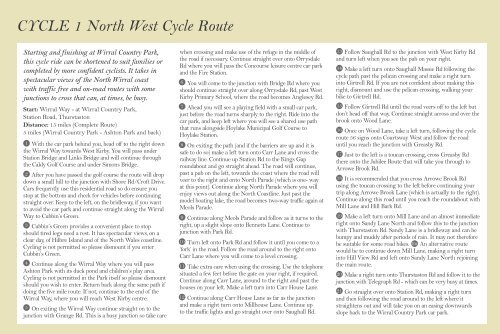 wirral cycle routes