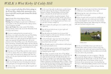 Walk 3 - West Kirby & Caldy Hill - Wirral
