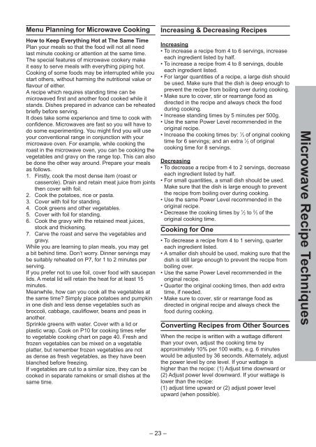 Panasonic NN-ST671S 32Litre Microwave User Manual Download