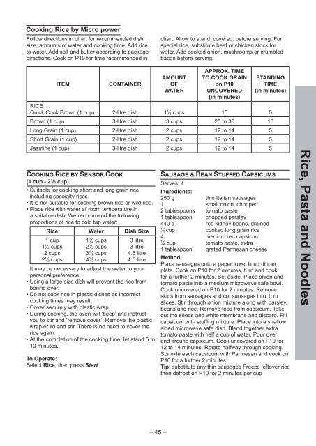 Panasonic NN-ST671S 32Litre Microwave User Manual Download