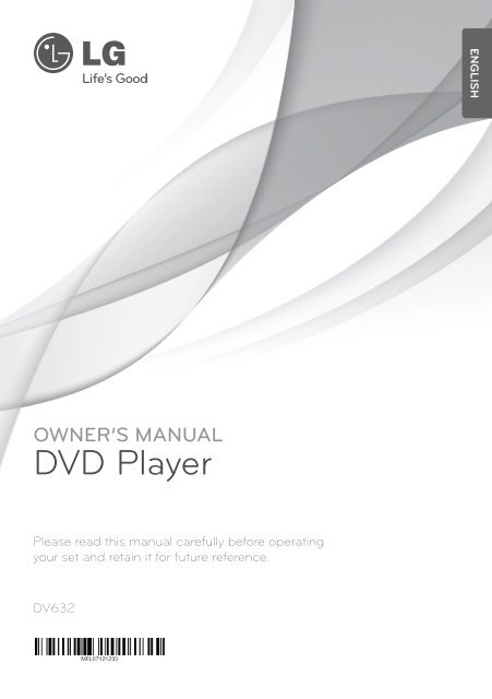 LG DV362 DVD Player User Manual Download - Electro Seconds ...