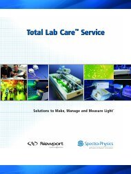 Total Lab Care Service - Newport Corporation