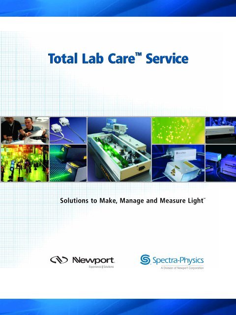 Total Lab Care Service - Newport Corporation