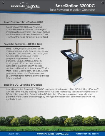 BaseStation 3200DC Brochure - Baseline Systems