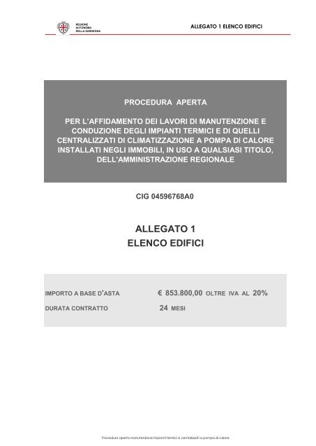 Allegato 1 - Elenco edifici [file.pdf] - Sardegna Territorio