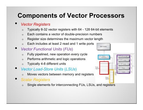 Vector and SIMD Processors