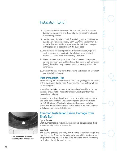 Industrial seal self study guide - SKF.com