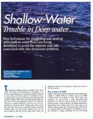 Shallow Water - Trouble in the Deep - Lumina Geophysical