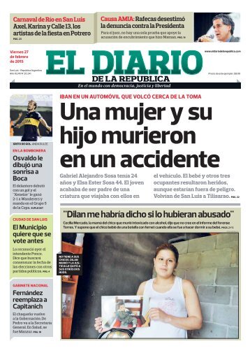 Inauguraron el gasoducto de los Comechingones - El Diario de la ...