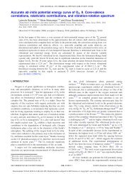 J. Chem. Phys., 132 (2010) 074307, 15 pages. - Long Island University