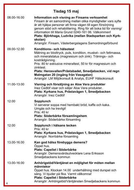 Program 20120328 - Smedjebackens kommun