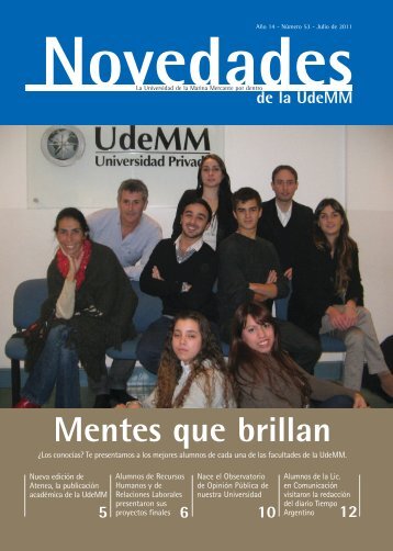 Novedades nro 39 - UdeMM