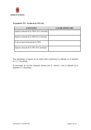 formularios Telefonia Fija v2 - Asamblea de Madrid