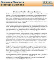 Business Plan for a Startup Business Template - Sunday Ventures