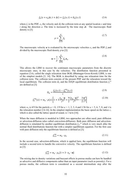 Thesis for degree: Licentiate of Engineering