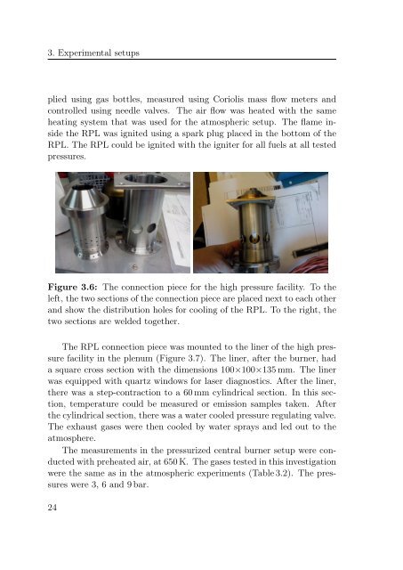 investigation of a prototype industrial gas turbine combustor using ...