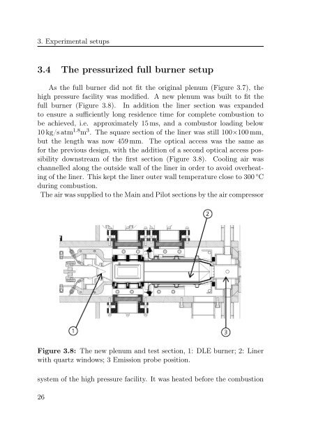 investigation of a prototype industrial gas turbine combustor using ...