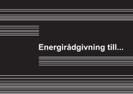 EnergirÃ¥dgivning till... - EnergihushÃ¥llning - Lunds Tekniska HÃ¶gskola