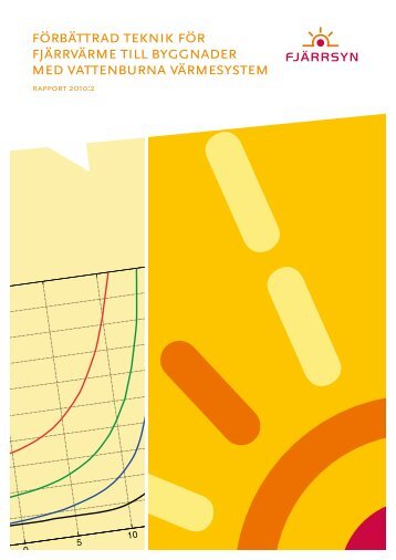 Foerbaettrad teknik foer fjaerrvaerme till byggnader - rapport 2010-2