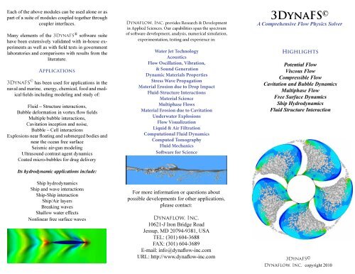 3DynaFS - Dynaflow, Inc.