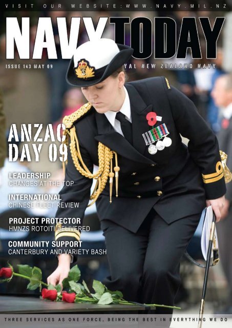 Navy Today May 09 | Issue 143 - Royal New Zealand Navy