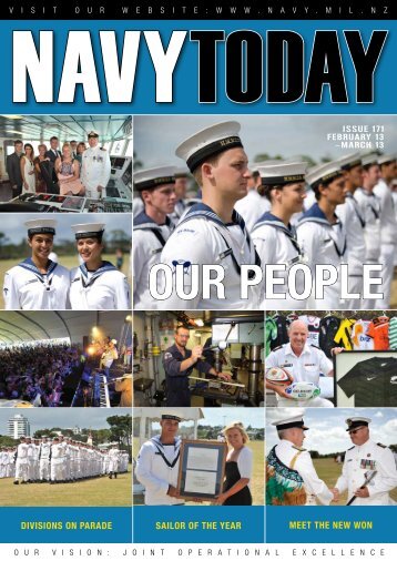 Feb - Mar 2013, Issue 171 - Royal New Zealand Navy