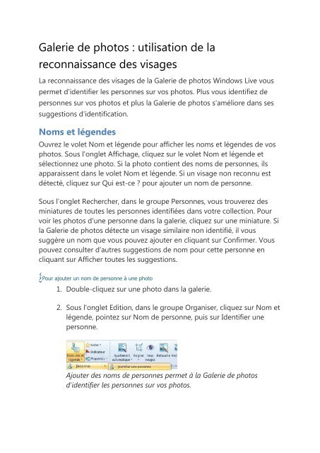 Galerie de photos : utilisation de la reconnaissance des ... - MSN.com