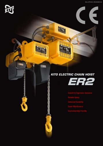 KITO ELECTRIC CHAIN HOIST - SPB KRAN d.o.o.