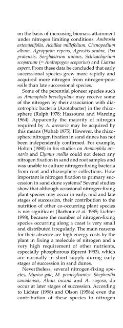 The Biology of Coastal Sand Dunes M. Anwar Maun - Inecol