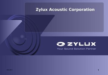 Zylux Acoustic Corporation