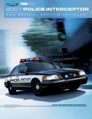 2007 POLICE INTERCEPTOR - Crown North America