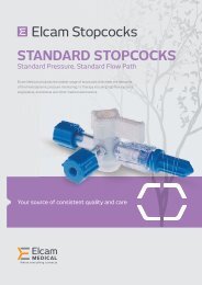 Standard Stopcock - Elcam Medical