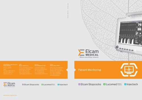 Family Brochure - Elcam Medical