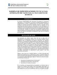Ejemplo de especificaciones tÃ©cnicas para autoclave de vacÃ­o para ...